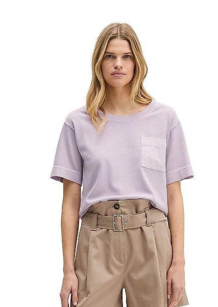 Marc O'Polo T-Shirt mit aufgesetzter Satin-Tasche günstig online kaufen