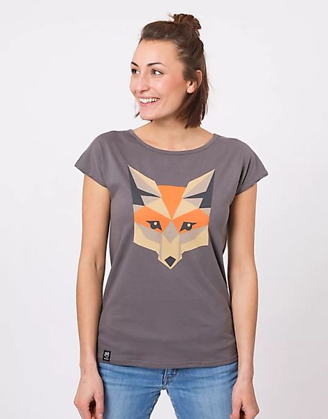 Bio T-shirt "Lea Fox Stone" günstig online kaufen