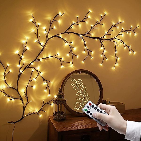 MUPOO Leuchtzweig LED-Dekolicht,1.8M/2.3M LED Baum Wandleuchte,LED günstig online kaufen