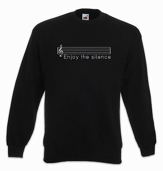 Urban Backwoods Sweatshirt Enjoy The Silence Sweatshirt Musiker Club Techno günstig online kaufen