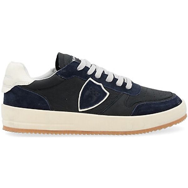 Philippe Model  Sneaker Sneaker  Schön in marineblauem Leder günstig online kaufen