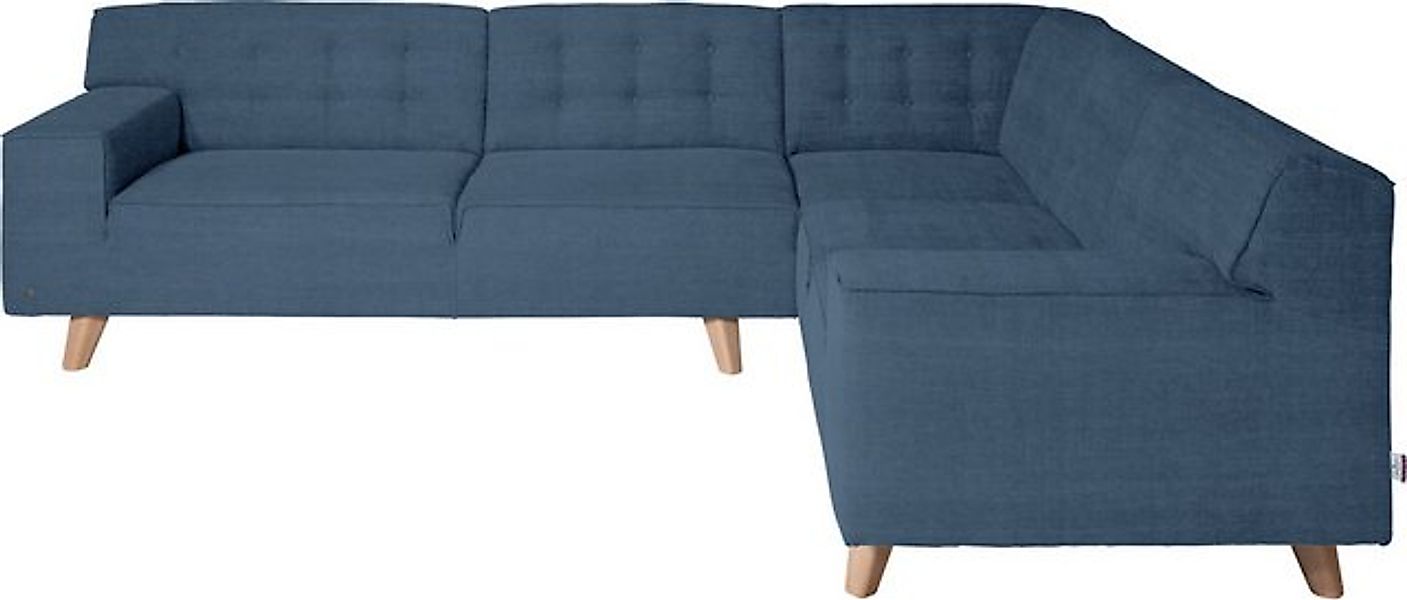 TOM TAILOR HOME Ecksofa NORDIC CHIC, im Retrolook, Füße Buche natur günstig online kaufen
