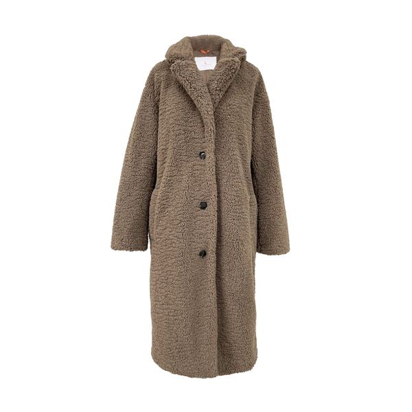 Lara Laurén Plüschjacke warmer Wintermantel mit günstig online kaufen