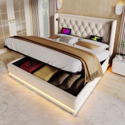 REDOM Polsterbett Jugendbett Bett Stauraumbett gepolsteres günstig online kaufen