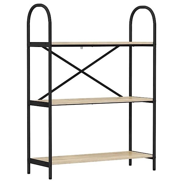 vidaXL Bücherregal Sonoma-Eiche 80 x 30 x 109 cm Holzwerkstoff 879900 günstig online kaufen