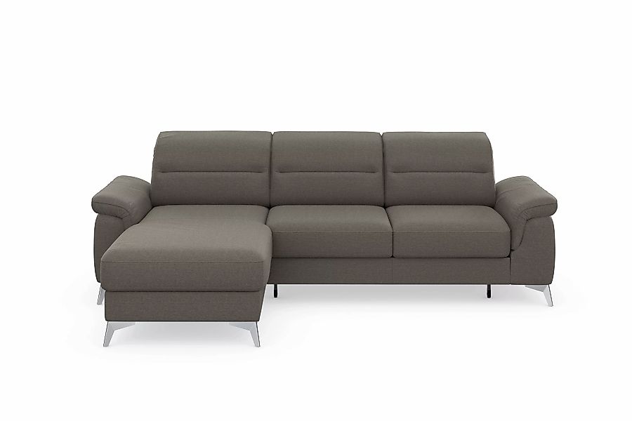 sit&more Ecksofa "Sinatra L-Form", mit Recamiere, optinal mit Kopfteilverst günstig online kaufen