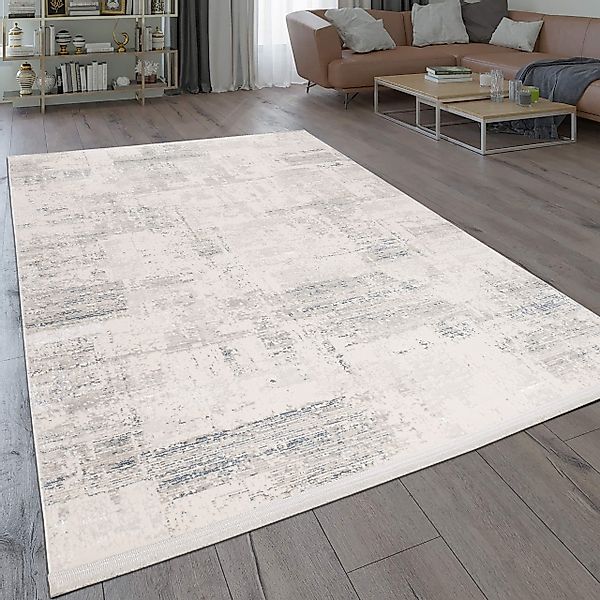 TeppichHome24 Teppich Moderner glänzender Wohnzimmer-Teppich in günstig online kaufen
