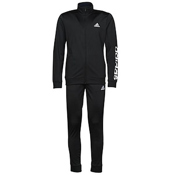 Adidas Primegreen Essentials Linear Logo Trainingsanzug 168 Black / White günstig online kaufen