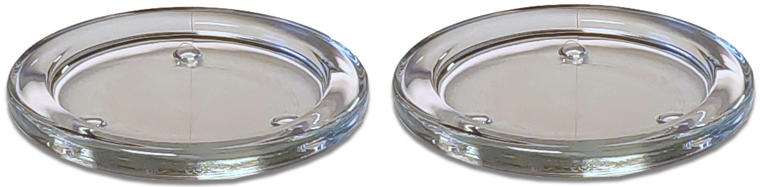 Koopman Kerzenhalter Transparent (2er-Set, 2 St), günstig online kaufen
