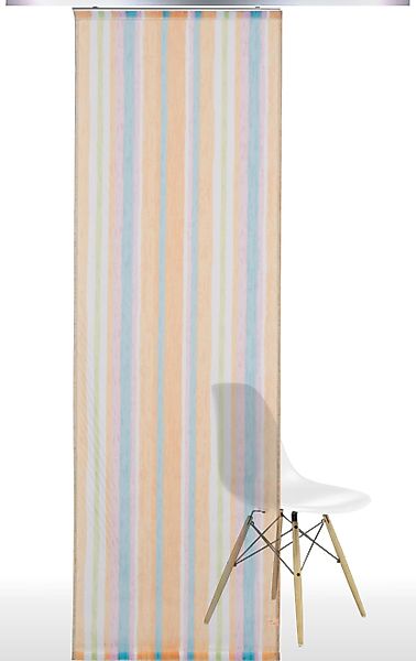 Liedeco Schiebegardine, Klettband (1 St), transparent, günstig online kaufen