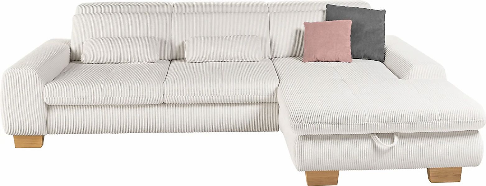 set one by Musterring Ecksofa "SO 3400, Cord, Sitzhöhe 47cm oder 49cm, inkl günstig online kaufen
