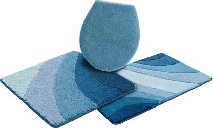 my home Badematte "Josie, Badvorleger, Badezimmer Teppich" Höhe 20 mm rutsc günstig online kaufen