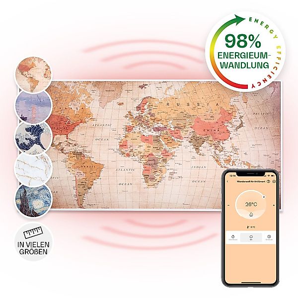 Klarstein Heizkörper Wonderwall Air Art Smart, günstig online kaufen