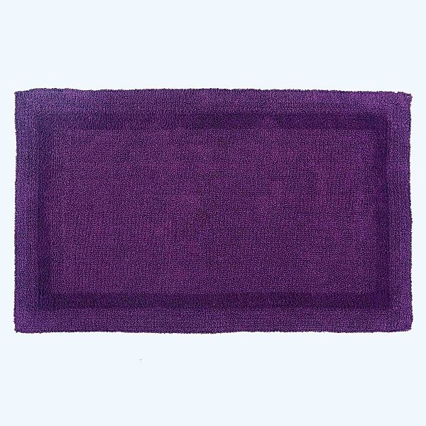 Homescapes Badematte XXL-Badematte lila 70x120 cm günstig online kaufen