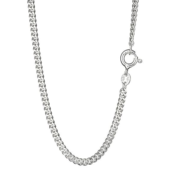 NKlaus Panzerkette Collier 60cm Panzerkette diamantiert günstig online kaufen