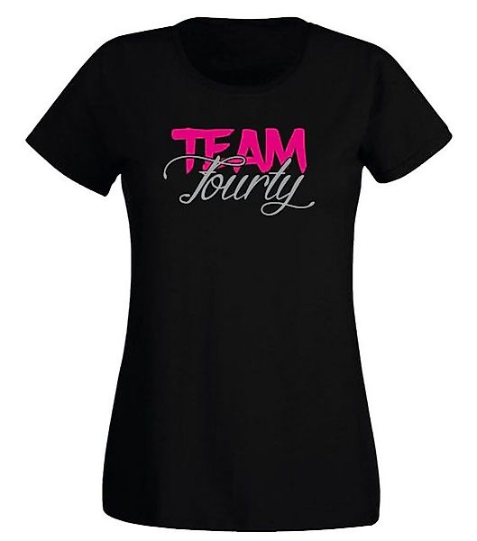 G-graphics T-Shirt Damen T-Shirt - Team Fourty zum 40. Geburtstag, mit tren günstig online kaufen