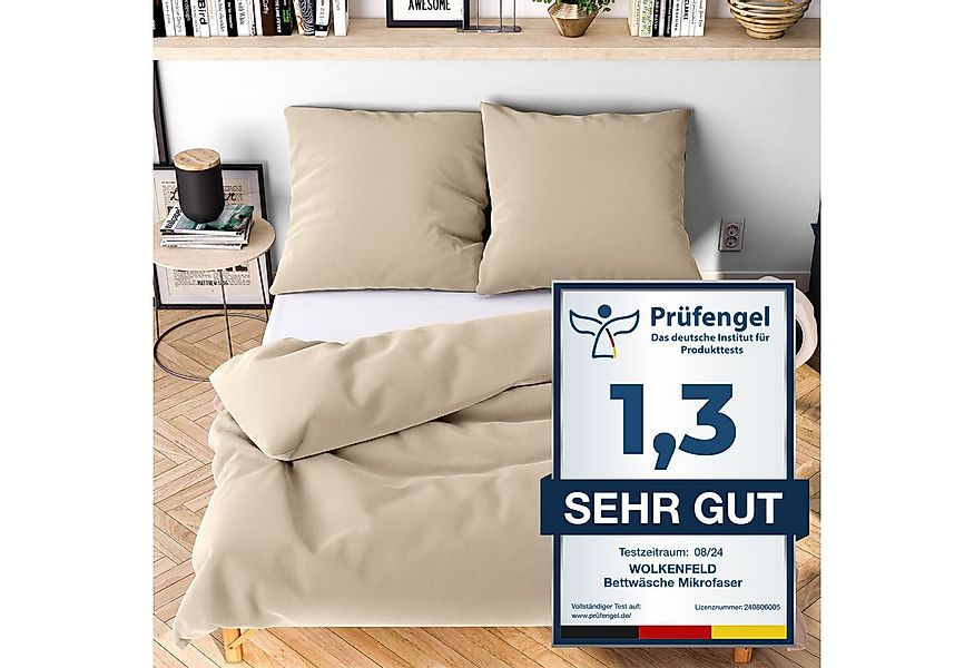 Wolkenfeld Bettwäsche Allergiker Bettwäsche, unfassbar weich, Microfaser, 3 günstig online kaufen