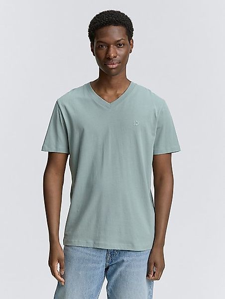 TOM TAILOR Denim T-Shirt Basic T-Shirt mit V-Ausschnitt günstig online kaufen
