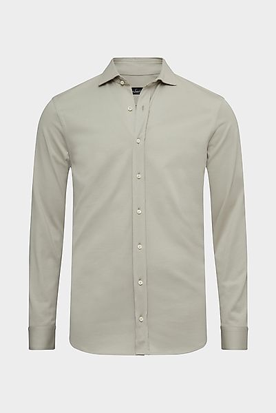 Jerseyhemd mit gewaschener Optik Slim Fit günstig online kaufen