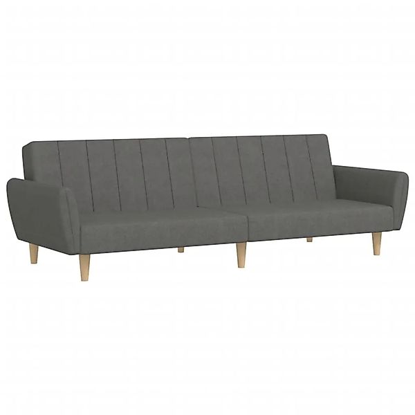 vidaXL Schlafsofa 2-Sitzer Hellgrau Stoff 375852 günstig online kaufen