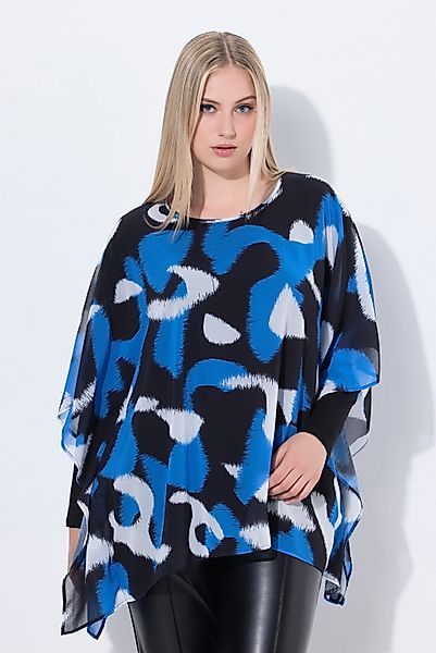 Ulla Popken Tunika Tunika doppellagig Oversized günstig online kaufen