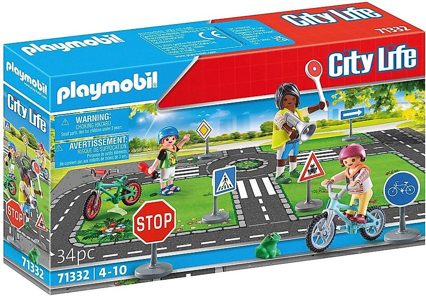 Playmobil® Fahrradparcours (71332), My City Life Konstruktions-Spielset, (3 günstig online kaufen