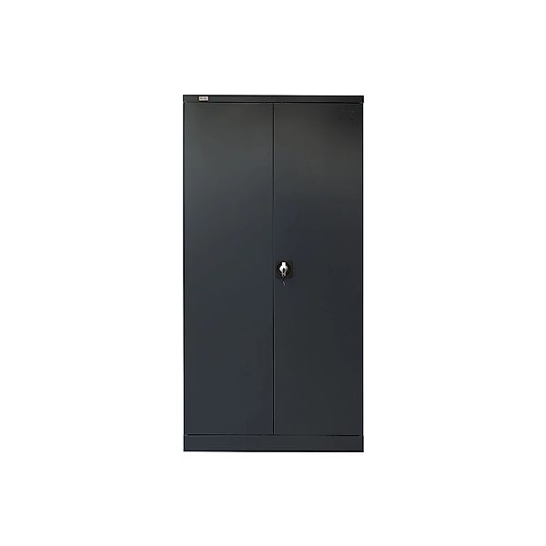 Jet-Line Stahlschrank Moskau in Anthrazit 90 x 40 x 185 cm mit Abschließbar günstig online kaufen