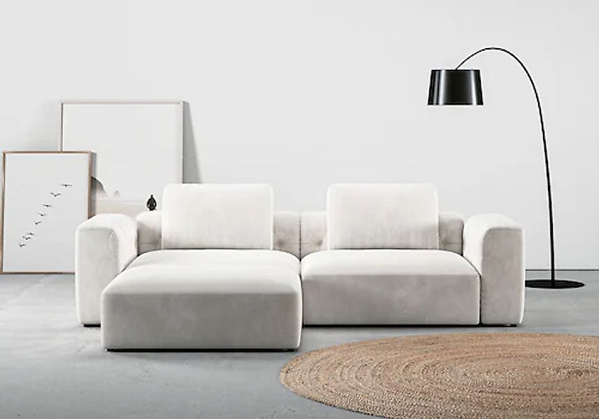 Home affaire Ecksofa »Cushid L-Form« Modulset, bestehend aus 3 Teilen günstig online kaufen