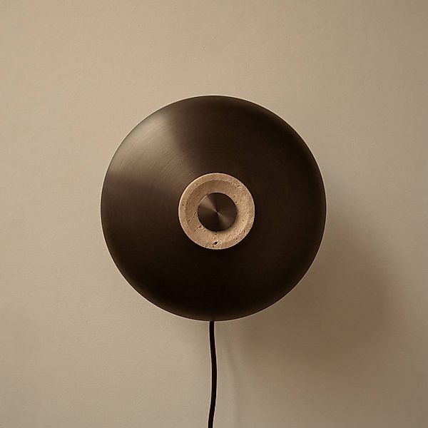 Audo TR Reverse LED-Wandleuchte, Stecker, sand/bronze günstig online kaufen