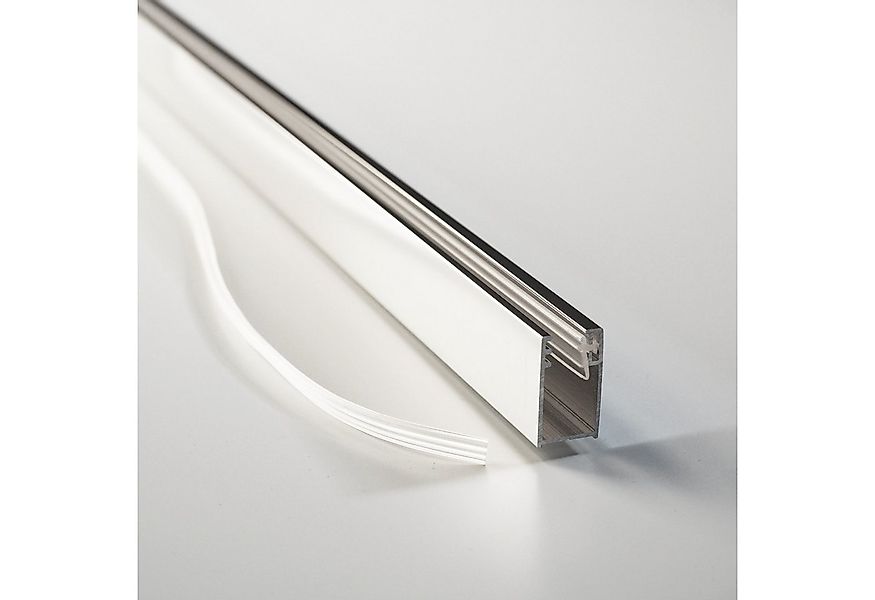 WITEN&NOCK Duschwand 195/200 cm Wandanschlussprofil aus Aluminium für Glasw günstig online kaufen