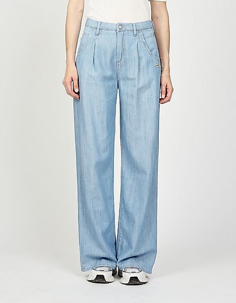 GANG Weite Jeans 94SILVIA WIDE mit Bundfalten vorn günstig online kaufen