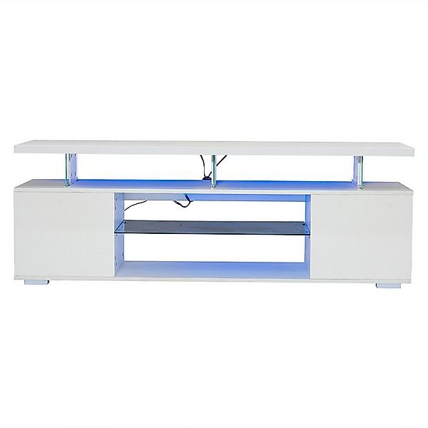 XDeer TV-Schrank TV-Schrank mit LED-Beleuchtung für 60-Zoll-Fernseher TV-Ti günstig online kaufen