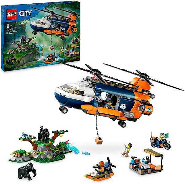 LEGO® Dschungelforscher-Hubschrauber (60437), LEGO City Konstruktionsspiels günstig online kaufen