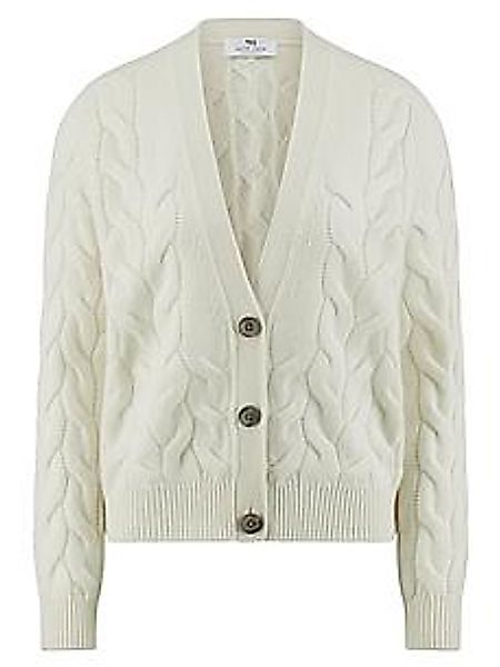 Strickjacke Peter Hahn Cashmere weiss günstig online kaufen
