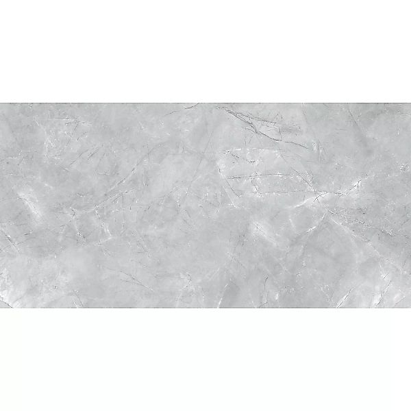 Feinsteinzeug Messina 60 cm x 120 cm Grau glasiert poliert rektifiziert günstig online kaufen