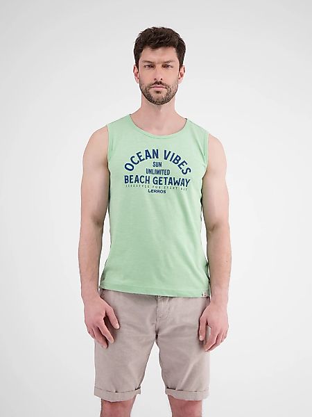 LERROS Muskelshirt "LERROS Herren Tanktop mit Brustprint" günstig online kaufen