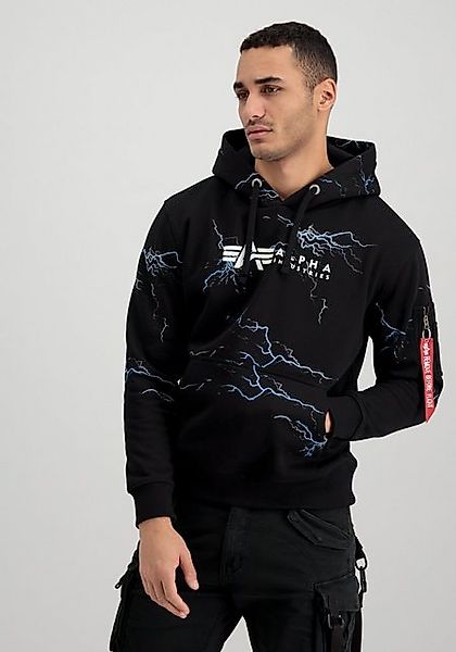Alpha Industries Hoodie Alpha Industries Men - Hoodies Lightning AOP Hoodie günstig online kaufen