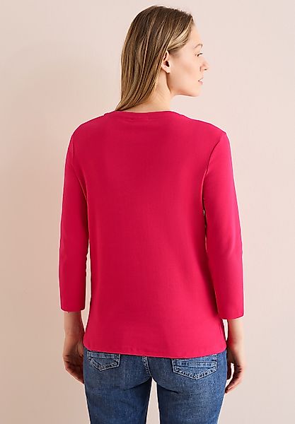 Cecil Langarmshirt aus reiner Baumwolle günstig online kaufen