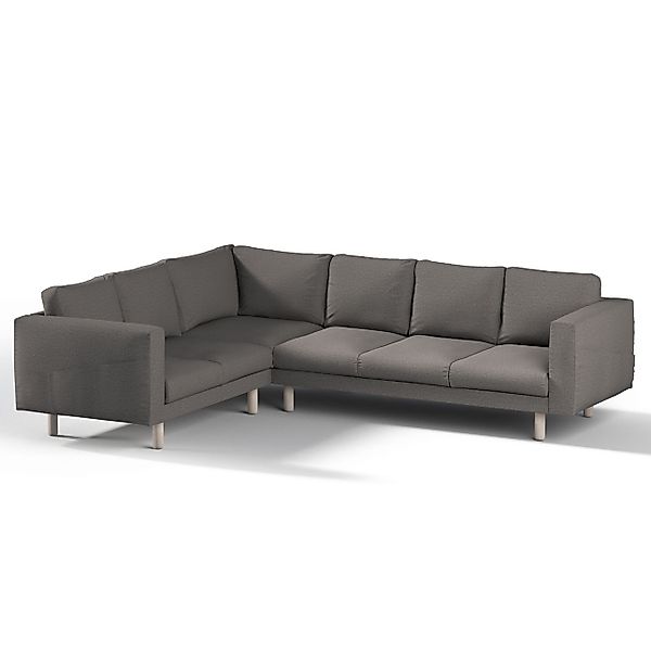 Bezug für Norsborg 5-Sitzer Ecksofa, dunkelgrau, Norsborg 5-Sitzer Ecksofab günstig online kaufen