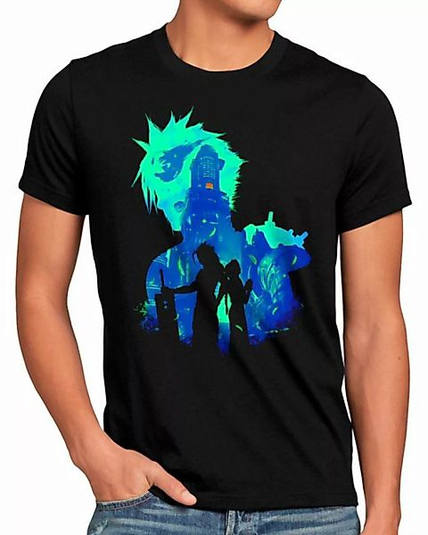 style3 Print-Shirt Herren T-Shirt Mako Memory final fantasy 7 VII rebirth c günstig online kaufen