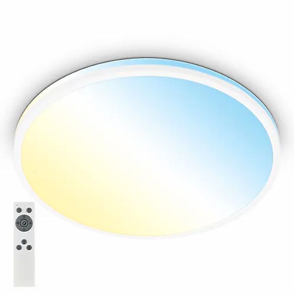 Briloner Leuchten LED Deckenleuchte »PULUP« mit Fernbedienung günstig online kaufen