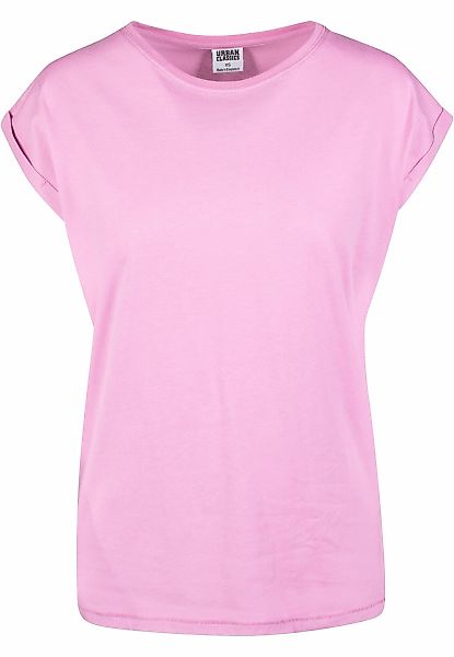 URBAN CLASSICS Kurzarmshirt "Urban Classics Damen Ladies Extended Shoulder günstig online kaufen