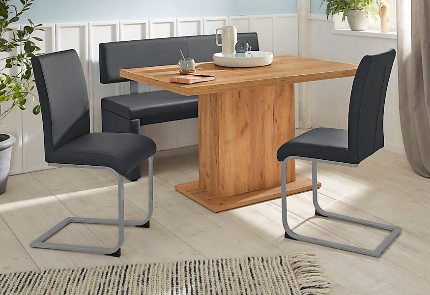 Home affaire Sitzbank "Charissa" mit Lehne, Breite 140, 160 oder 180 cm günstig online kaufen