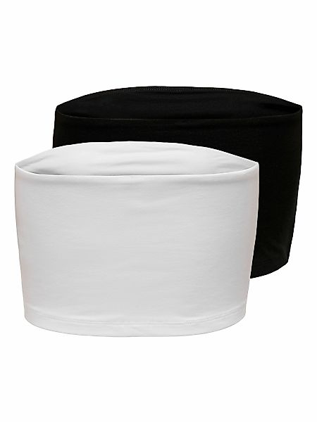 ONLY Crop-Top "ONLLIVE LOVE TUBE 2PACK CROP TOP JRS", (Packung, 2 tlg.) günstig online kaufen