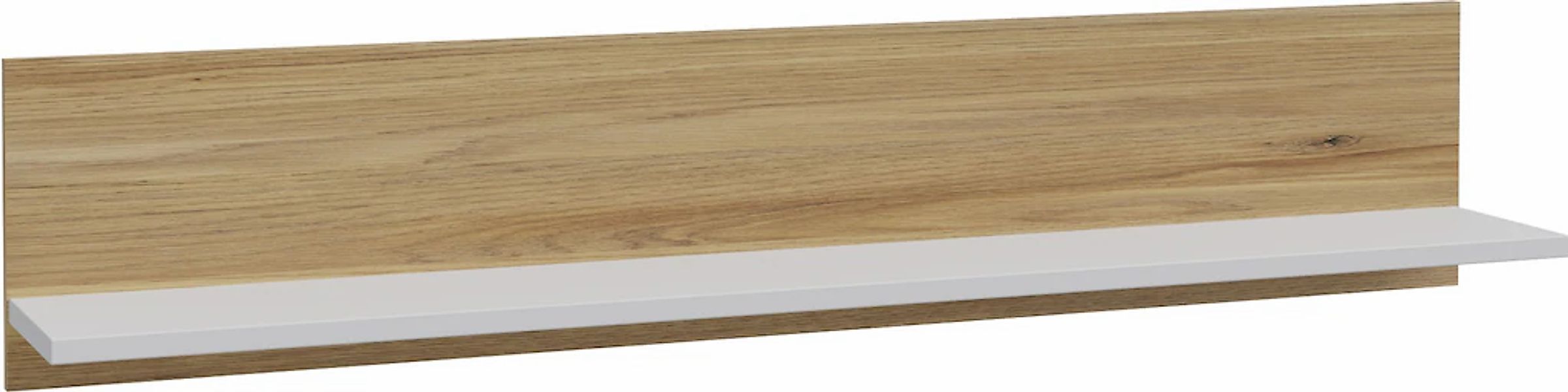 FORTE Wandboard "Como", Wandregal, zweifarbig,klare Linien, einfache Montag günstig online kaufen