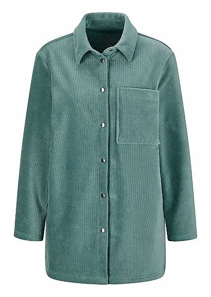 GOLDNER Kurzjacke "Kurzgröße Weiche Hemdbluse mit Stretchkomfort" weiche St günstig online kaufen