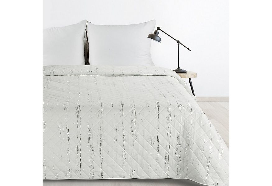 Design91 Tagesdecke Microfaser Decke Steppdecke Überwurf Gesteppte Karomust günstig online kaufen