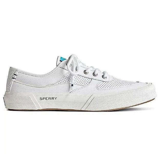 Sperry Soletide White Herren Leder Sneaker Halbschuhe Schnürschuhe STS23167 günstig online kaufen