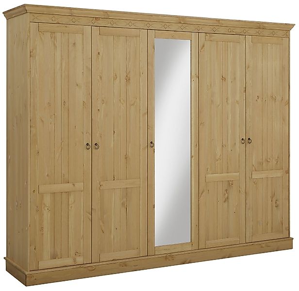 OTTO home Kleiderschrank Indra (3 Breiten: 100/145/233 cm H/T ca.187/54 cm) günstig online kaufen