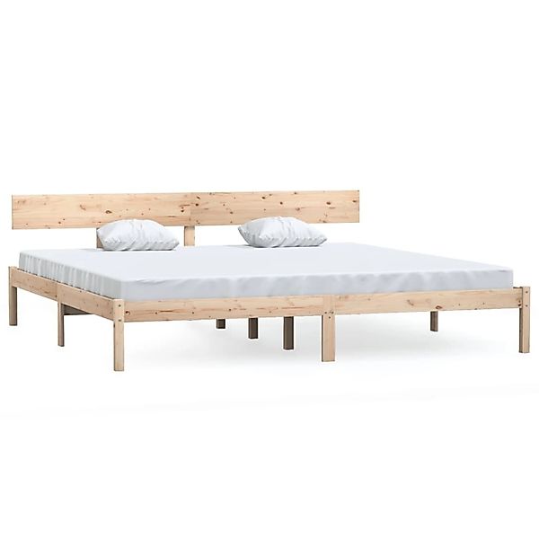 vidaXL Massivholzbett Kiefer 200x200 cm1135355 günstig online kaufen